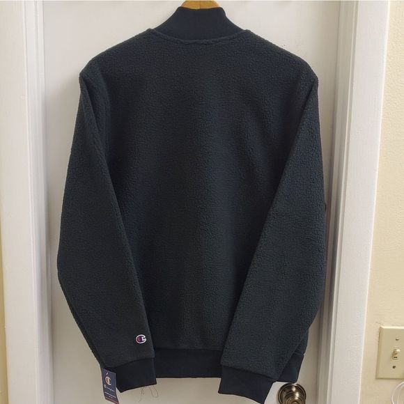 🤩New with tags champion sherpa sweater size men's medium - Picture 6 of 7
